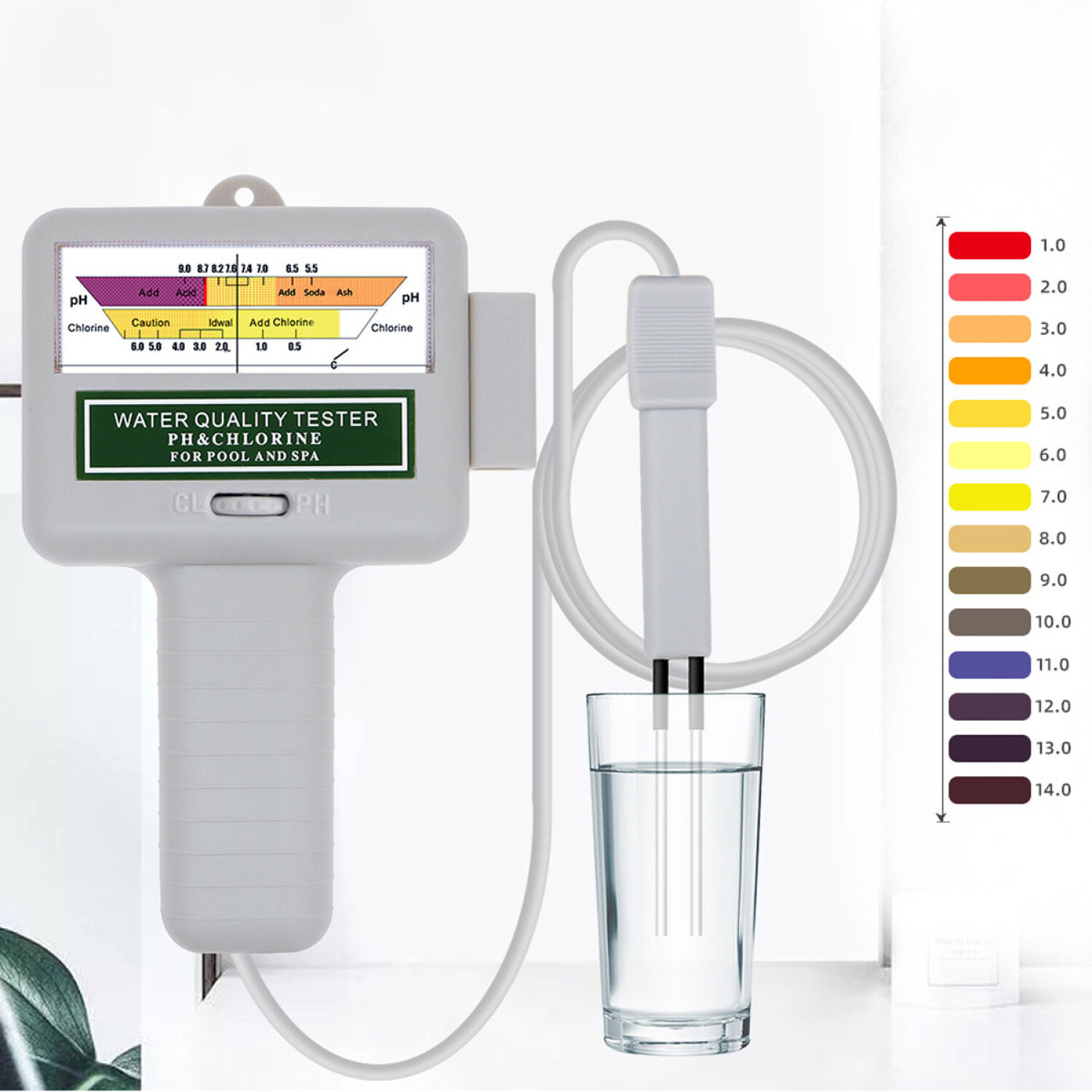 Medidor de pH para el agua de Piscinas 