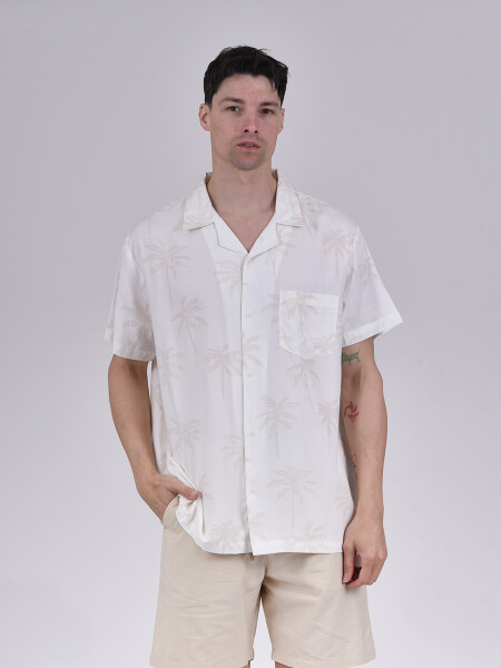 CAMISA RON OFF WHITE