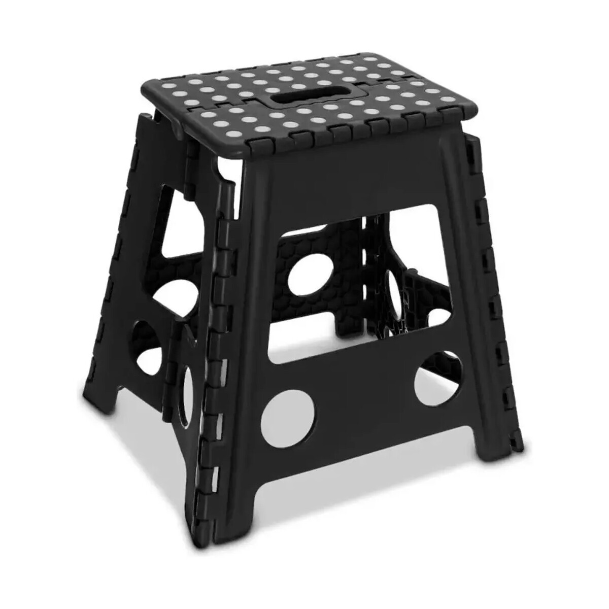 Banqueta plegable 29x22x45 - NEGRO 