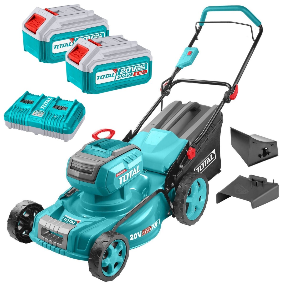 Cortacésped Inalámbrico 18" 40v - Con 2 Baterías De 5.0Ah 20v 