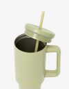 Artículos cocina Vasos Vaso Metálico Con Asa - Verde Militar