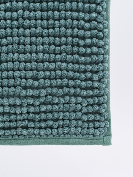 ALFOMBRA DE BAÑO CHENILLE PETROLEO