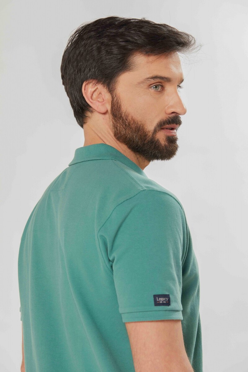 REMERA POLO PIQUÉ - Verde 
