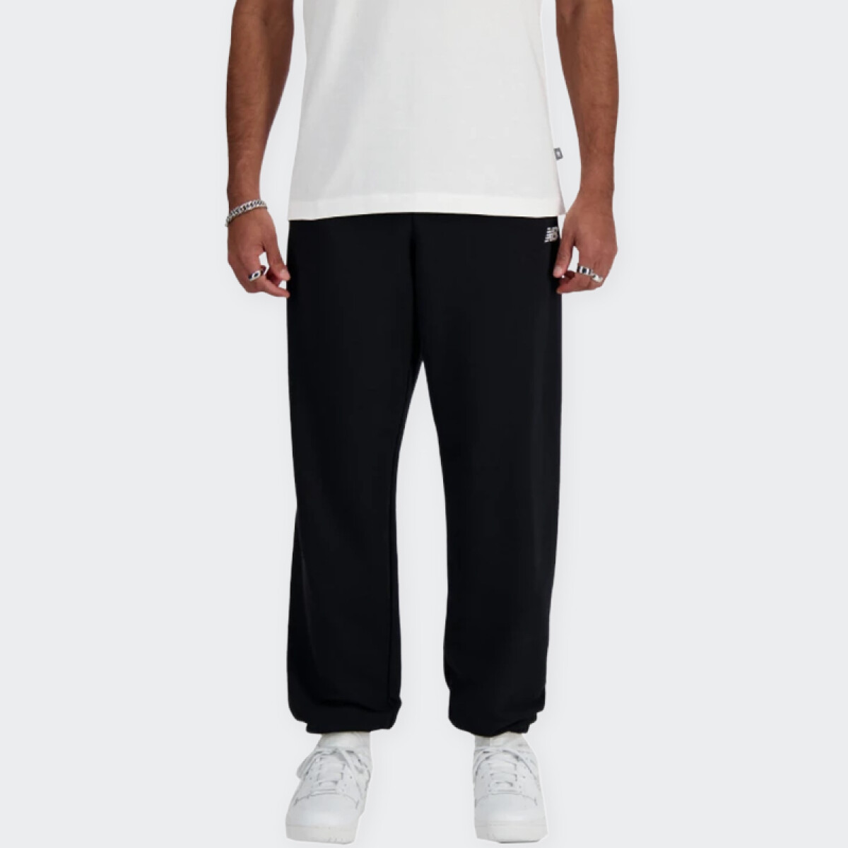 Pantalón New Balance French Terry - Negro 