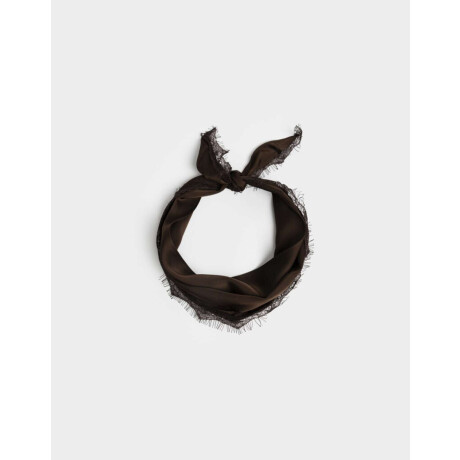 Vinchas Textiles Pañuelo Marron Chocolate