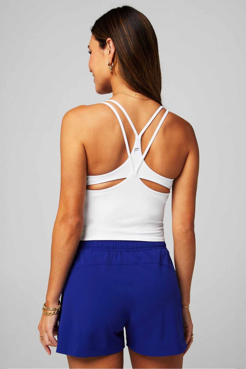 Top Con Sujetador Principal Built-In Bra Mujer Classic White