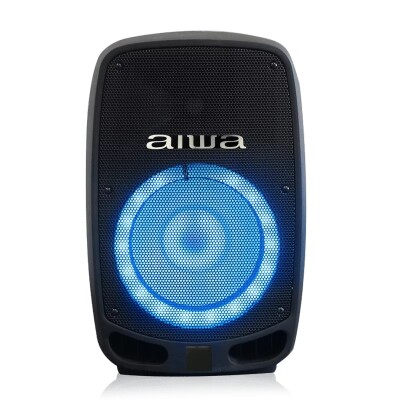 BOCINA INALAMBRICA AIWA DE 08",BLUETOOTH, KARAOKE, USB,WMA, WAV 001