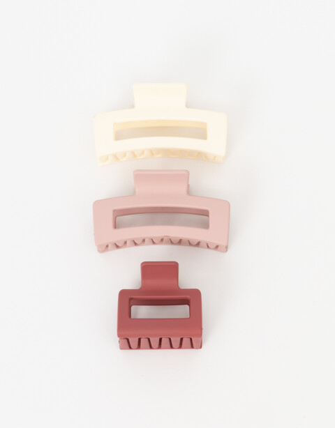 Broches Sets Acrilico Set De Broches Acrílico - Combinacion Tricolor