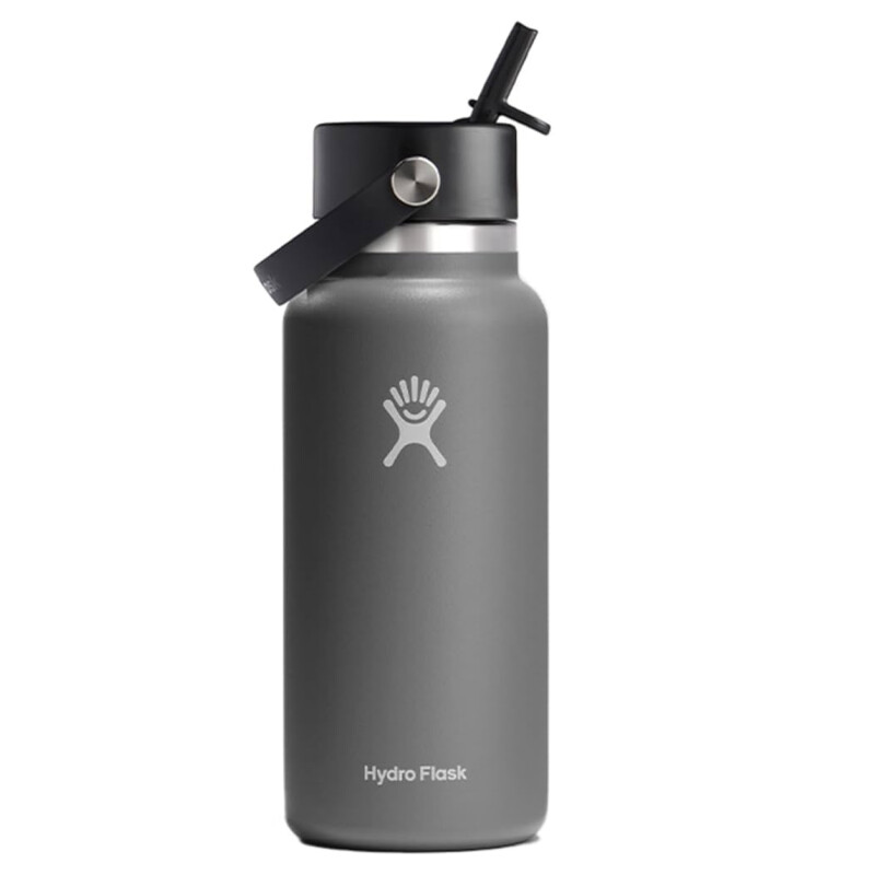 Botella Hydro Flask 32 Oz Wide Flex Straw Cap - Gris Botella Hydro Flask 32 Oz Wide Flex Straw Cap - Gris