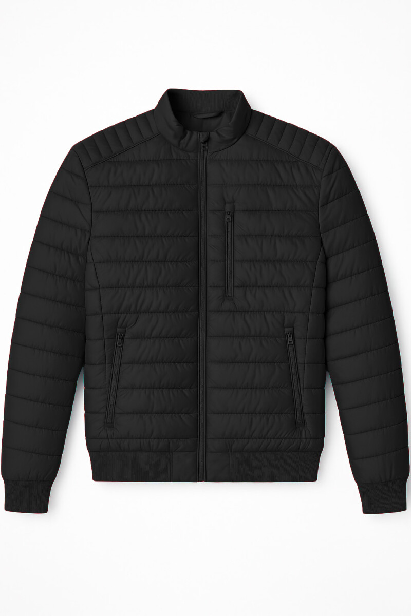 Campera matelaseada NEGRO