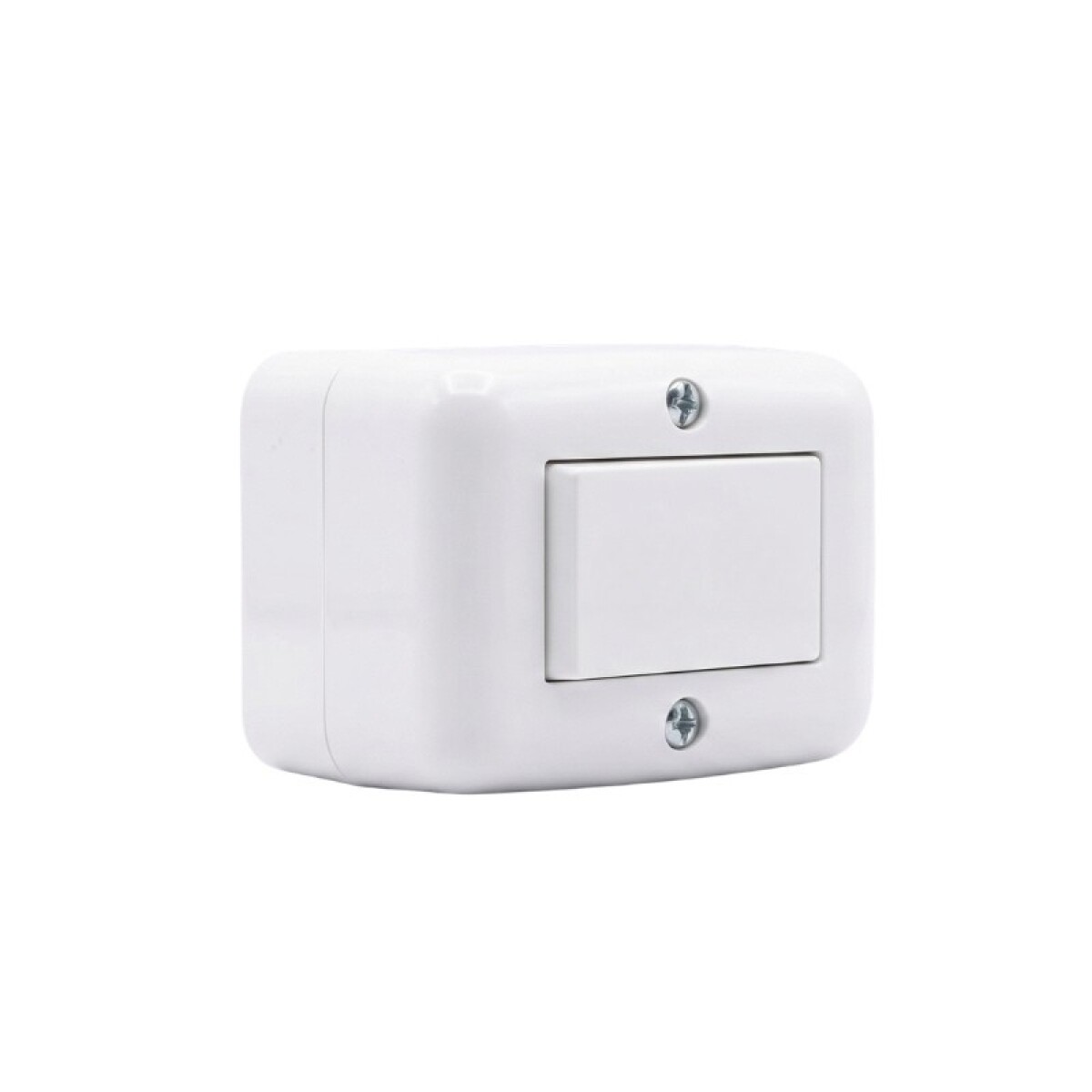 Caja Exterior con Interruptor Unipolar Atenea Blanco 