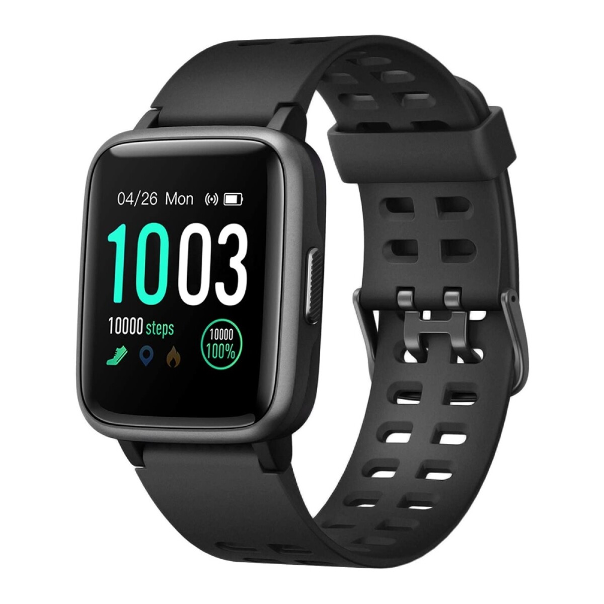 Reloj Inteligente Smartwatch Estilo de Vida y Fitness ID205 - Negro — HTS