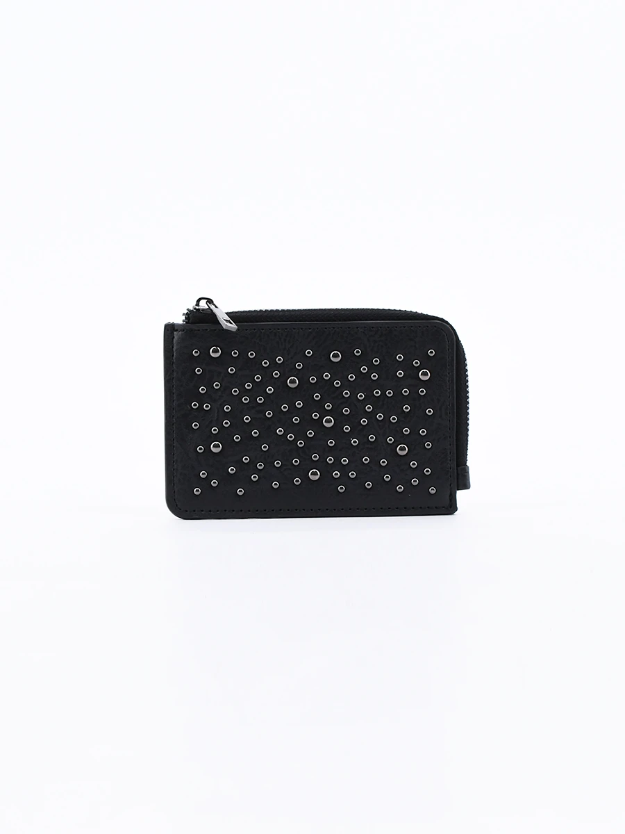 BILLETERA BARCELONA - NEGRO 