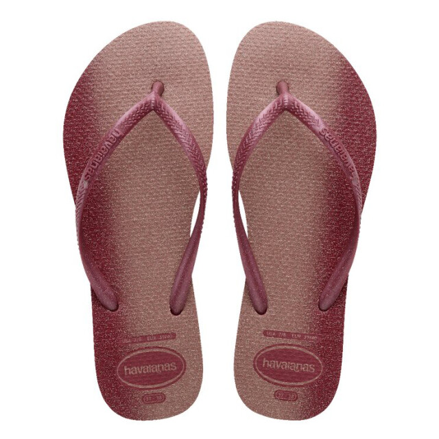 Sandalia de Mujer Havaianas Slim Gloss Rosado