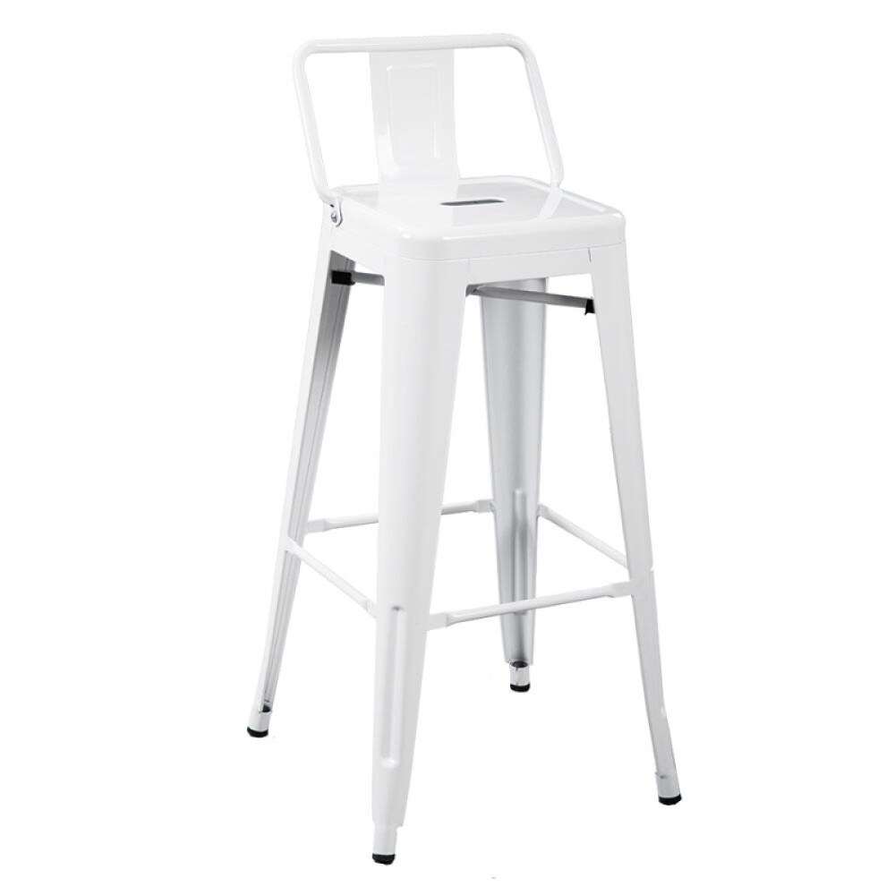 BUTACA BAR METAL COLOR WHITE Butaca Bar Metal Color White