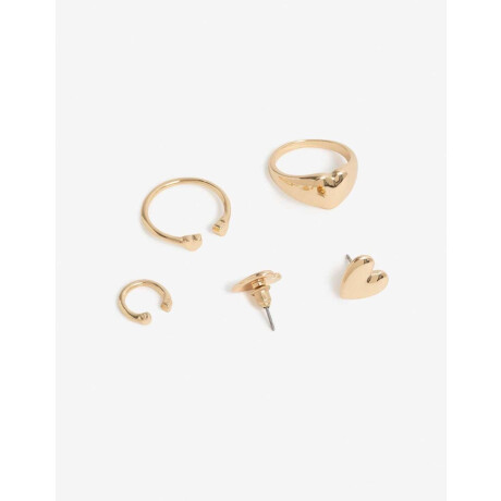 Bijou Set Metal Dorado