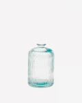 Botella Marba grande de vidrio reciclado transparente