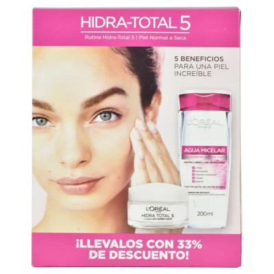 Pack Hidra Total 5 Crema + Agua Micelar Pack Hidra Total 5 Crema + Agua Micelar