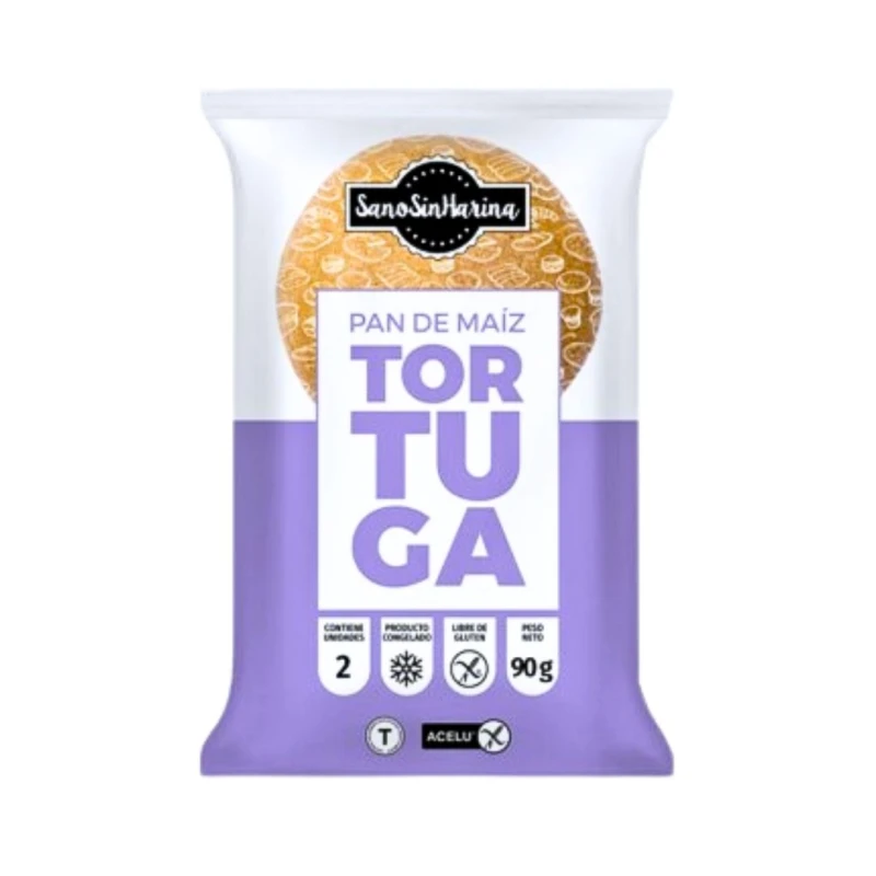 Pan tortuga Sano Sin Harina - 2 ud. Pan tortuga Sano Sin Harina - 2 ud.