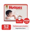 Pañales Huggies Supreme Care Unisex XG X52