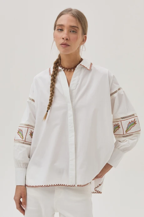 Camisa Fleur Blanco