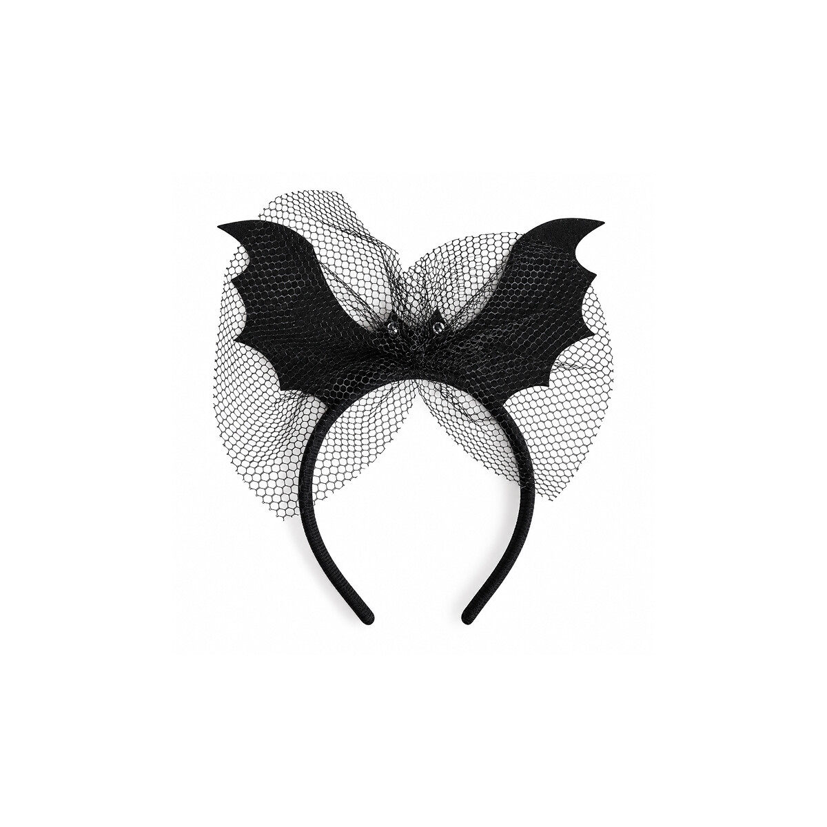 Vincha Halloween Murciélago - Negro 