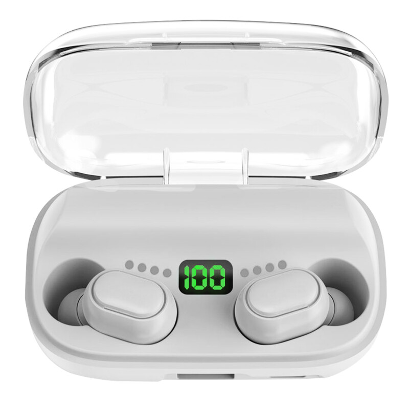 Auriculares Bluetooth In-Ear TWS-T11 Blanco