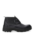 Botines Unisex Worker Elastizado Puntera Composite Negro