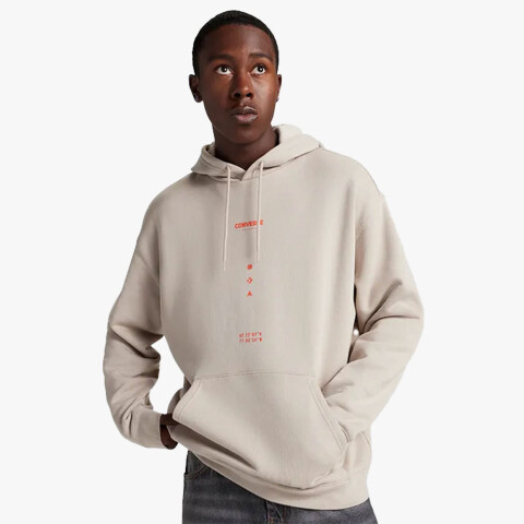 WORDMARK GRAPHIC HOODIE PAPYRUS PAPYRUS