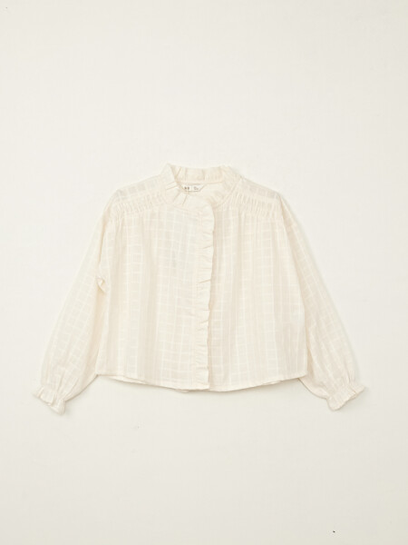 Blusa algodón Crudo