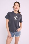 Remera estampada Azul
