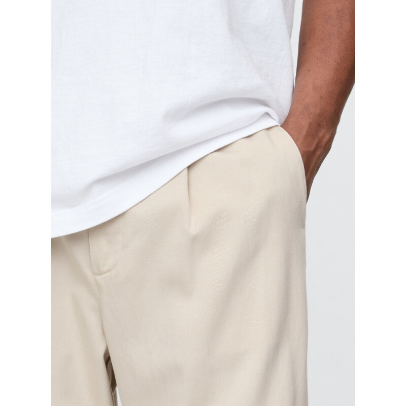 ULTRASOFT PLEATED TROUSER 1 BEDROCK 291