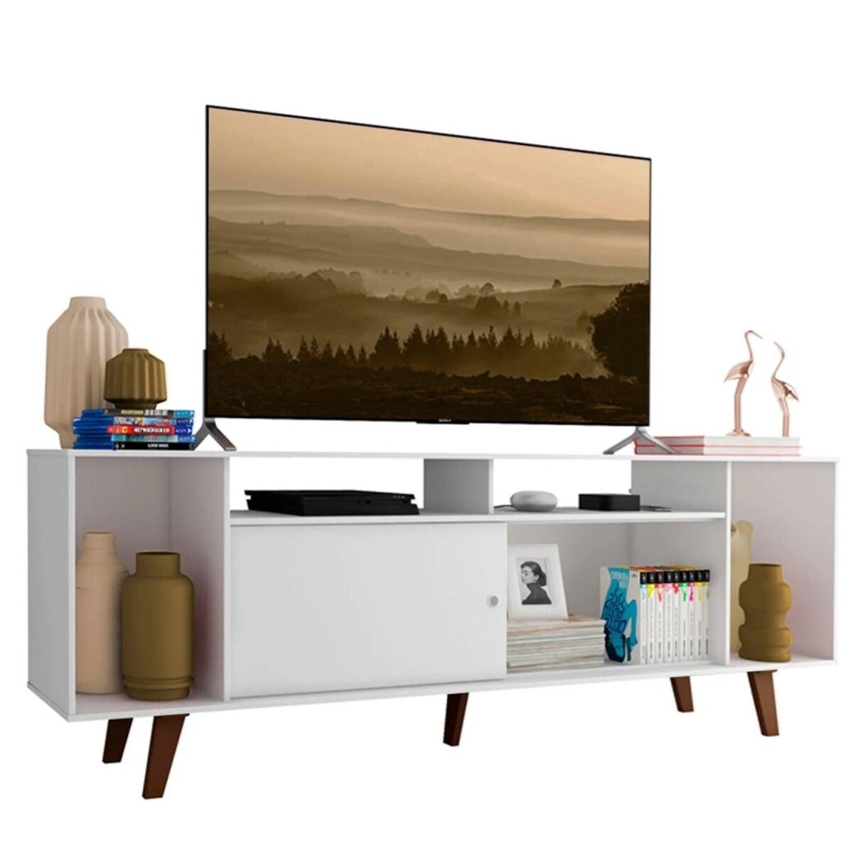 Rack de TV Lumax Cancún de hasta 65 pulgadas 