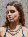 Collar Ocean Plateado