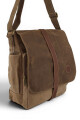 Morral clásico de lona Marrón
