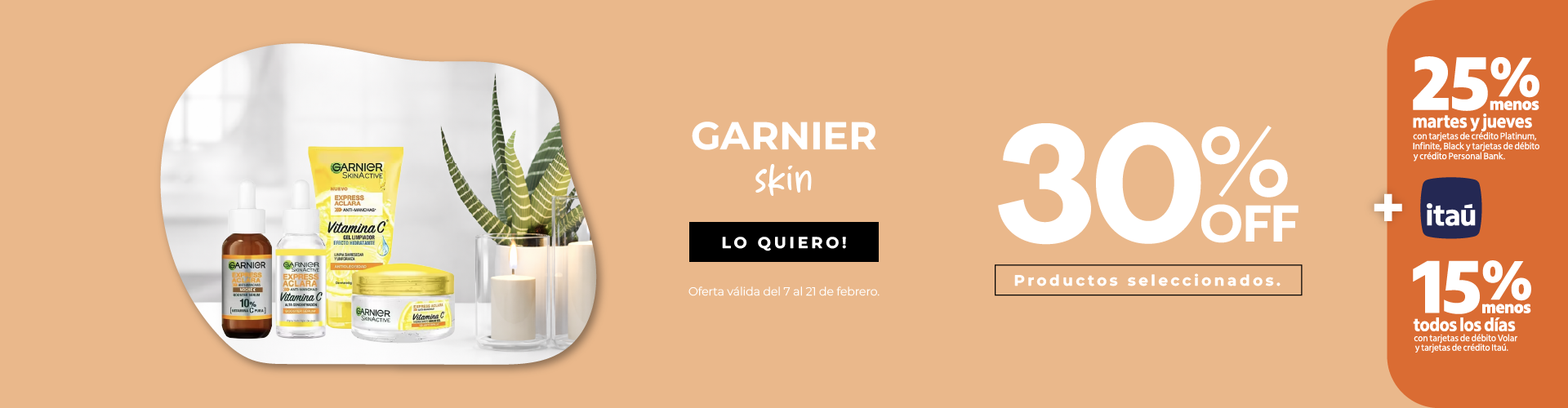 Garnier 30%