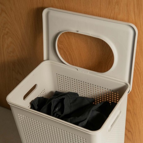 CESTO ROPA PLASTICO NATURAL-BEIGE CFW2100