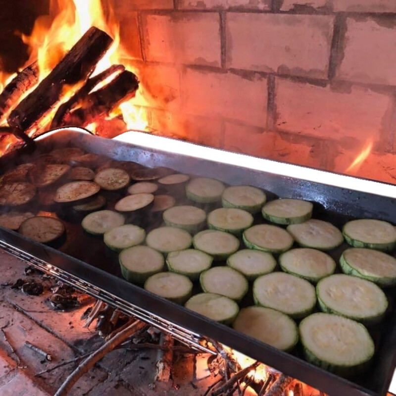 Plancha Chivitera de Hierro 50x30 cm Plancha Chivitera de Hierro 50x30 cm