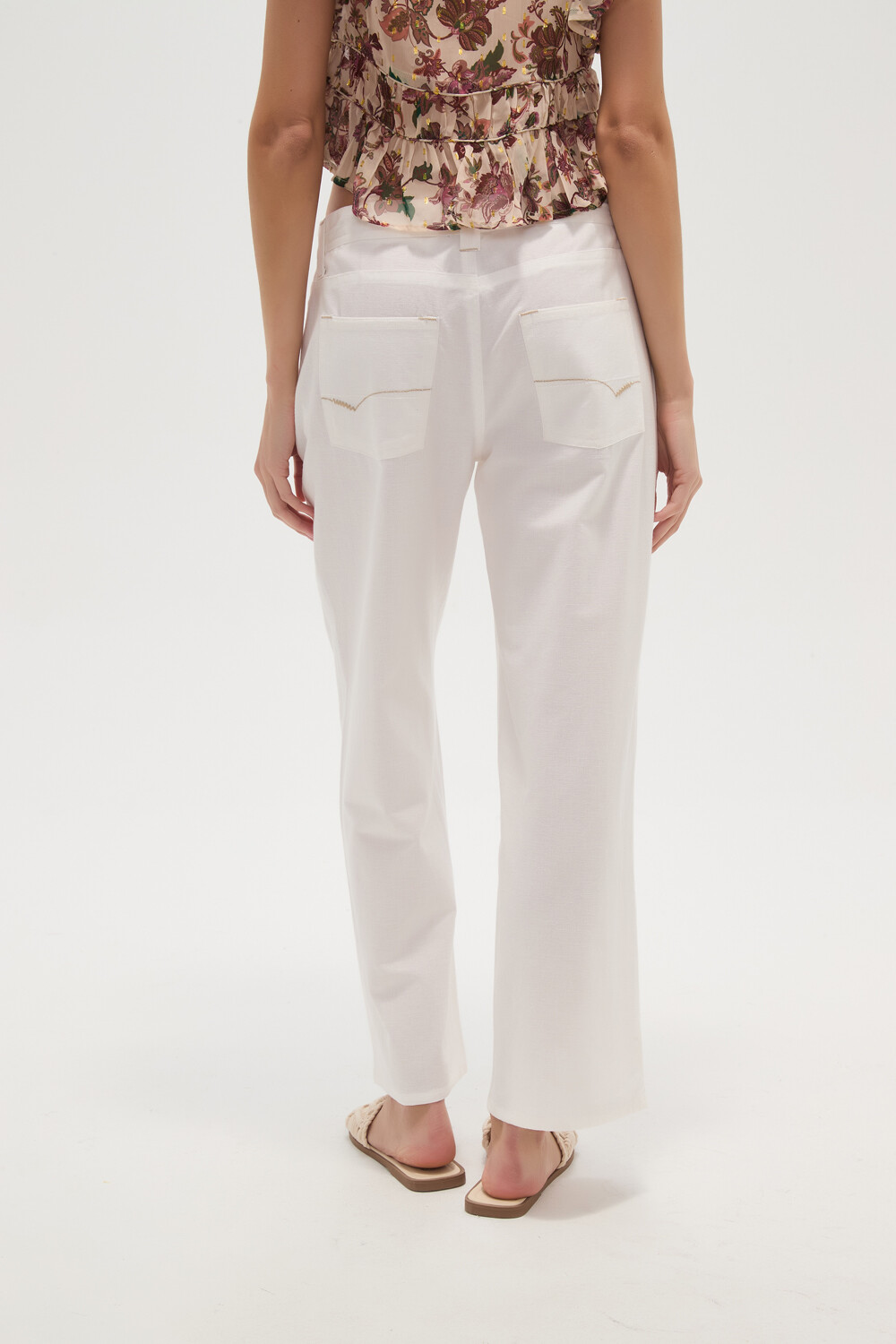 Pantalon Errini Blanco