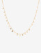 Collares Cortos Metal Collar Corto Metal Delicado - Dorado