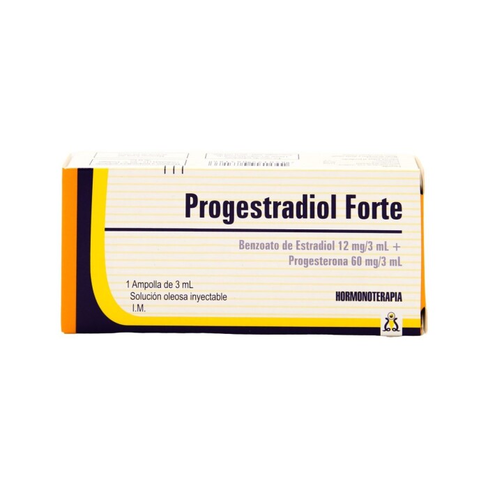 PROGESTRADIOL FTE.3 ML. CJ X 1 AMPOLLA única