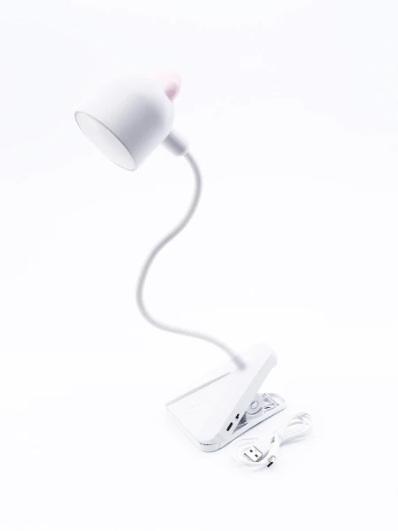 LAMPARA DESK CLIP BLANCO