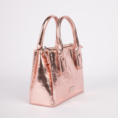 CARTERA MINI TOTE SHINY Rosado