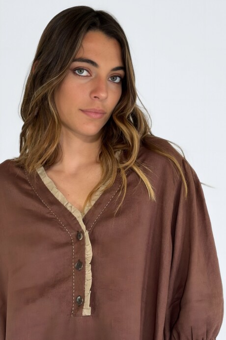 VESTIDO ISADORA Chocolate