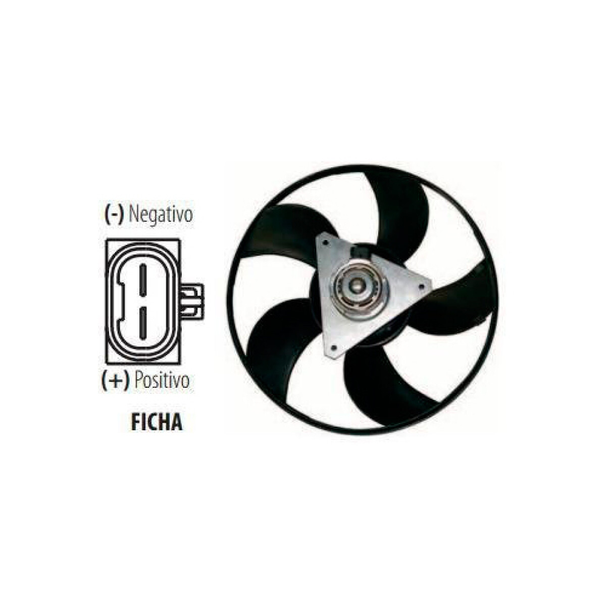 ELECTROVENTILADOR FIAT ELECTRO VENTILADOR FIAT FIRE - 