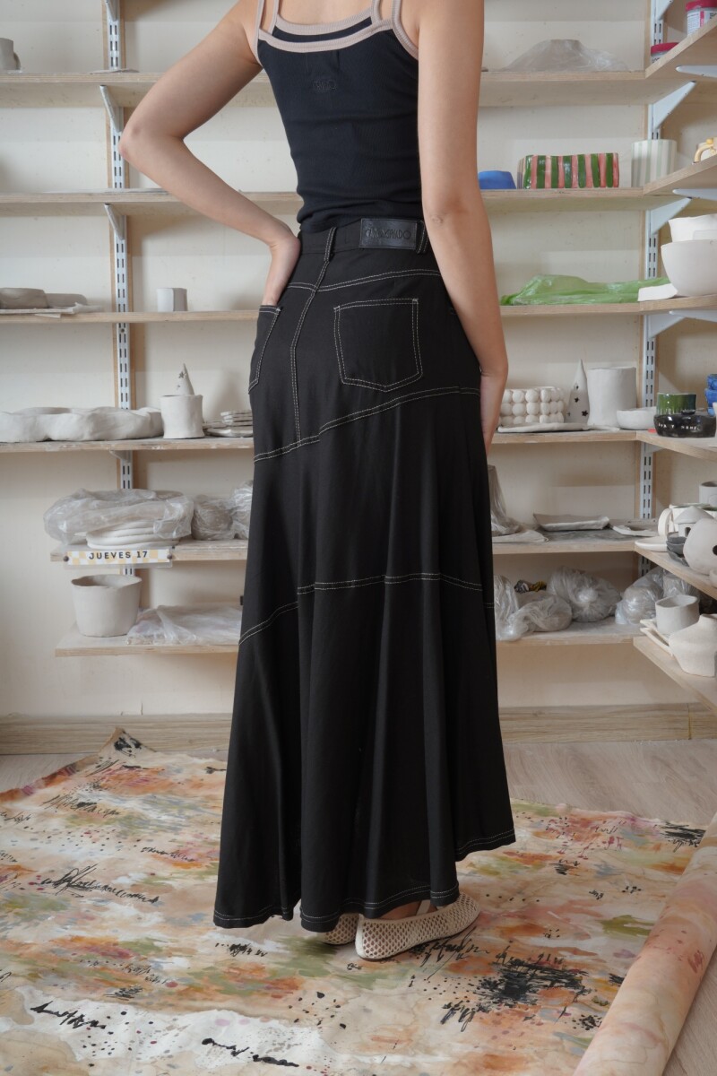 Falda Tasiana NEGRO