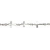 Pulsera Cruces-Plata 925-Sin Piedra-PU3346 sinpiedra