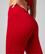 Leggings Define PowerHold High-Waisted 7/8 Mujer Holly Berry