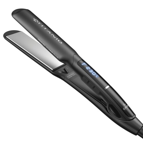 PLANCHA GA.MA XWIDE DIGITAL 4D TITANIO 001