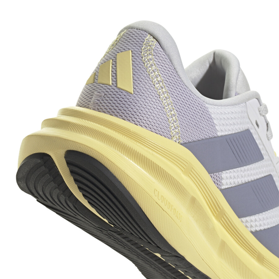 Championes de Mujer Adidas Galaxy 7 Gris - Violeta - Amarilo